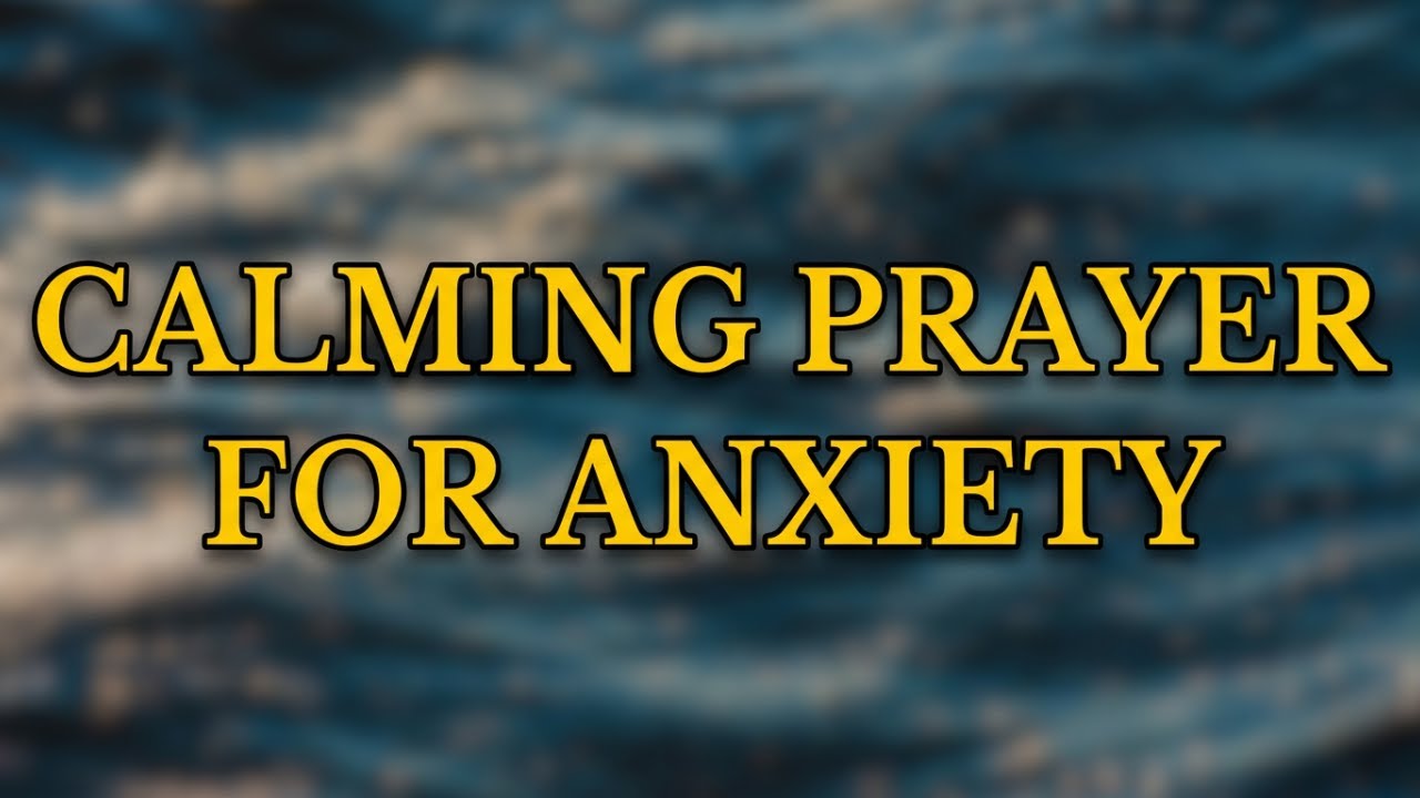 Breathe. Release. Trust. | A Prayer to Calm Racing Thoughts