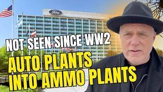 BREAKING NEWS  Pentagon Begins Talks To Change US Auto Plants Into AMMO Plants!