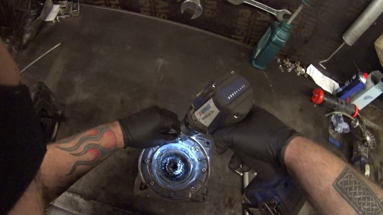 Разбор лебедки Escape Evo