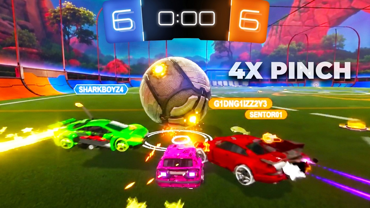 1 in 1,000,000 Moments in Rocket League! #58 (TOP 100)