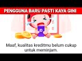 MAAF KUALITAS KREDIT BELUM CUKUP UNTUK MEMINJAM