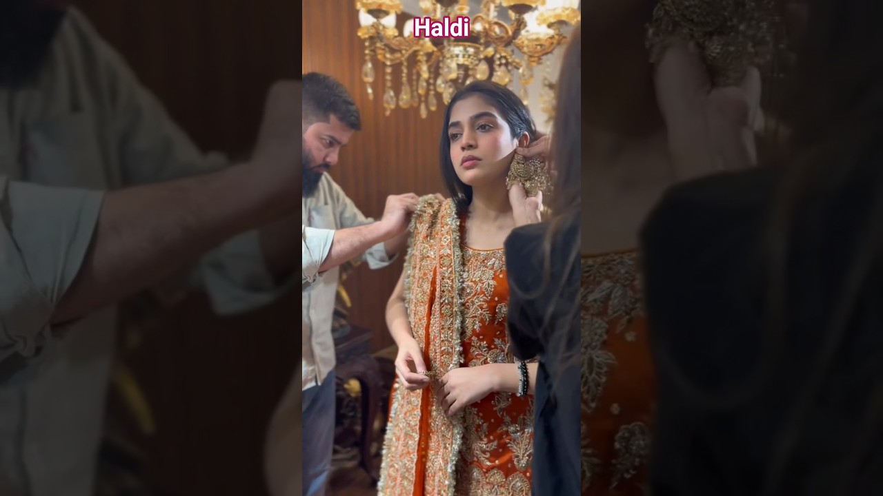 Laiba Khan Weds Jawad Ali - Haldi Ceremony | Prewedding Rituals | #wedding #prewedding #laibajawad