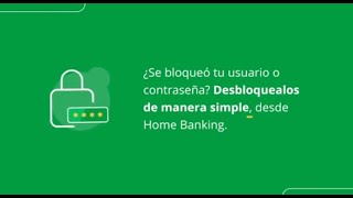 Cómo Desbloquear Usuario Y Contraseña Desde Home Banking De Banco Santa Fe?