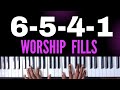 Wahnsinn 6 5 4 1 Worship Fills Piano Breakdown Wahnsinn 6 5 4 1 Worship Fills Piano Breakdown