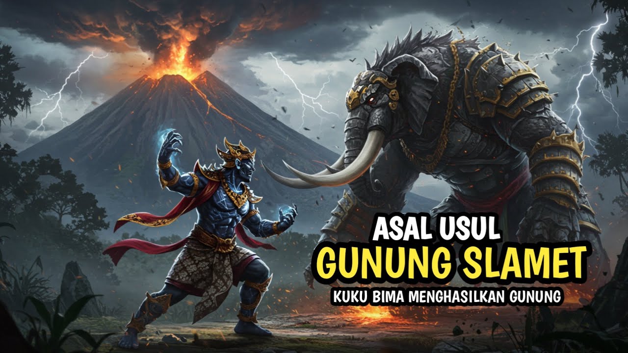ASAL USUL GUNUNG SLAMET | LEGENDA RAKYAT JAWA TENGAH