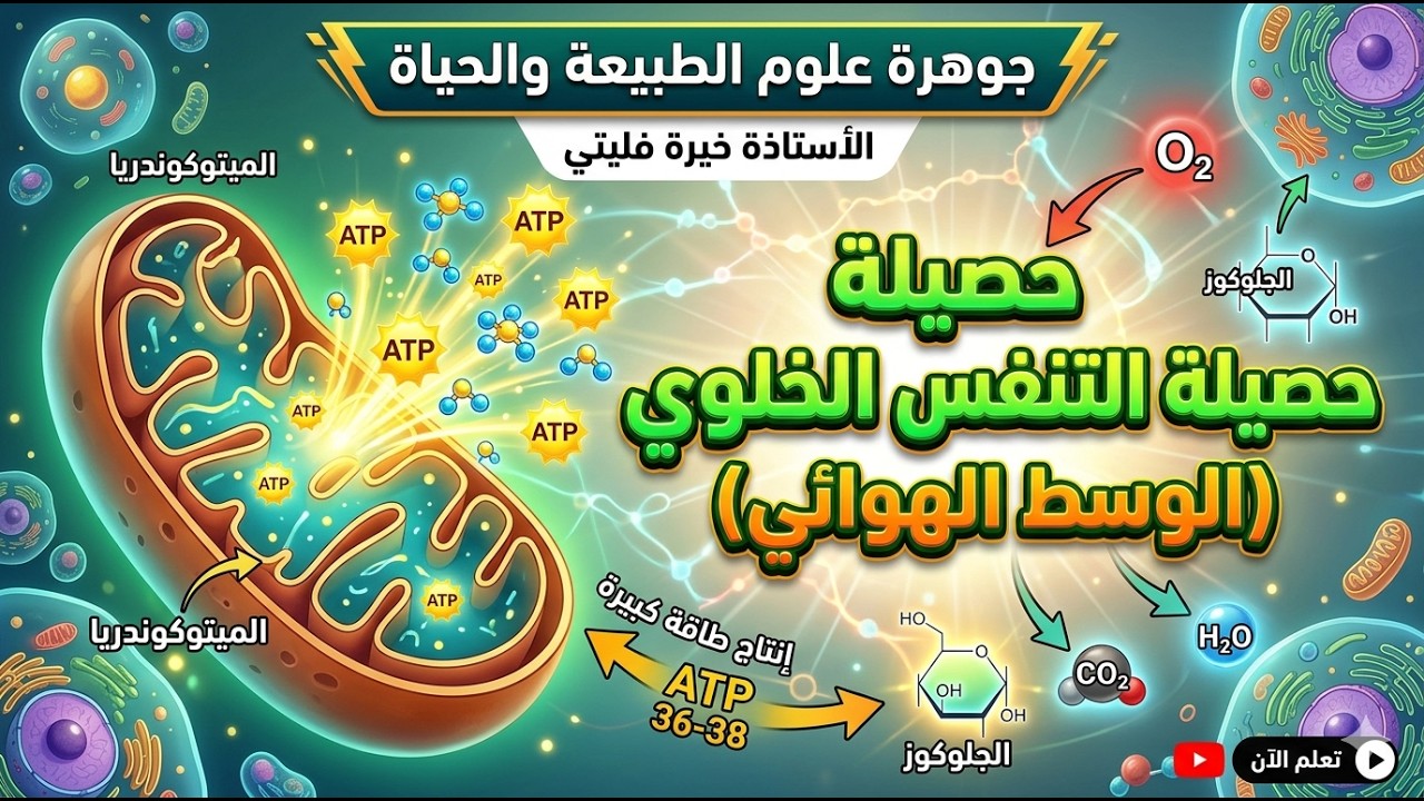 حصلية وملخص التنفس كاملا
