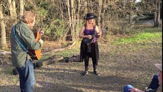 Karen Mal with David Stoddard 3 Strings in the Woods