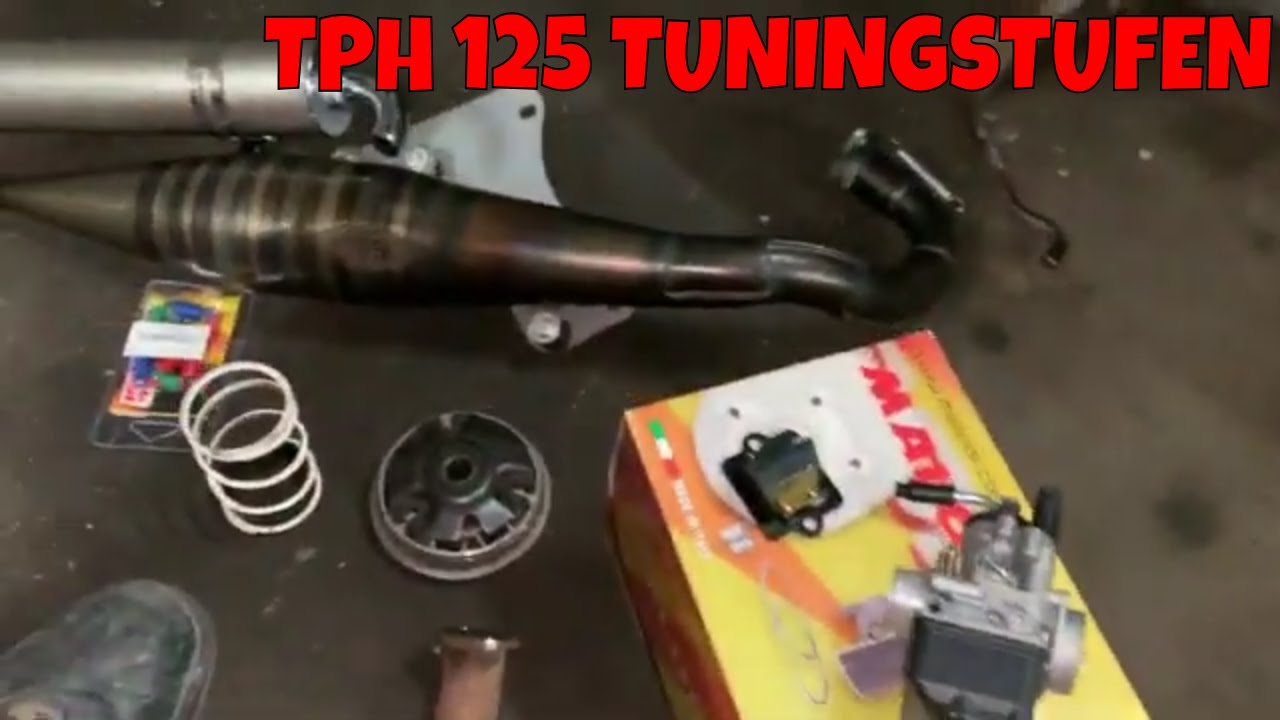 [TUNING] Hier die Tuningstufen des TPH 125