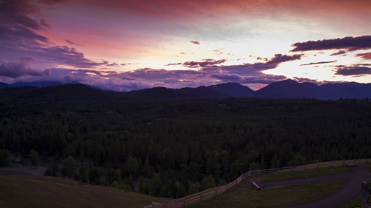 8K / Sunset at Suncadia Cle Elum, WA YouTube