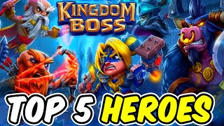Kingdom Boss - Hero RPG : Top 5 Heroes screenshot 2