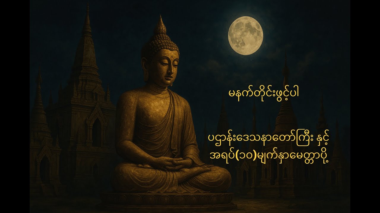 မနက်တိုင်းဖွင့်ပါ၊ပဌာန်းဒေသနာတော်ကြီး နှင့် အရပ်(၁၀)မျက်နှာမေတ္တာပို့