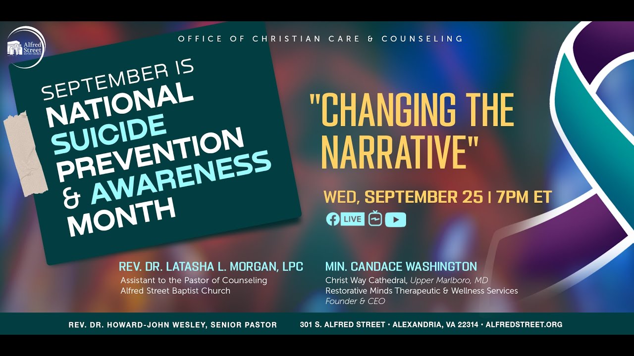 MHSS Presents: "Changing the Narrative on Suicide"