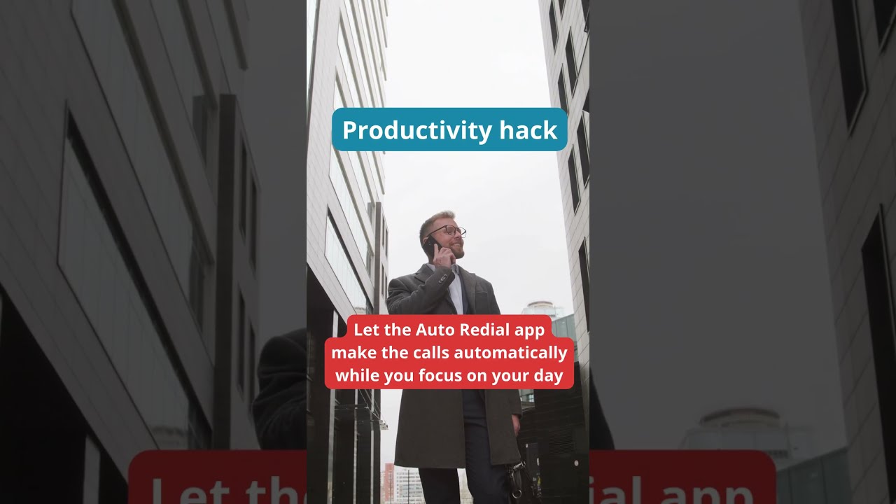 Auto Redial is the ultimate productivity hack for busy people.