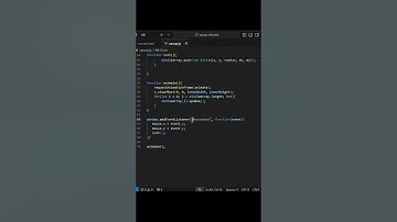 Watch full video of HTML5 Canvas element animation | Javascript #html #animation #shorts