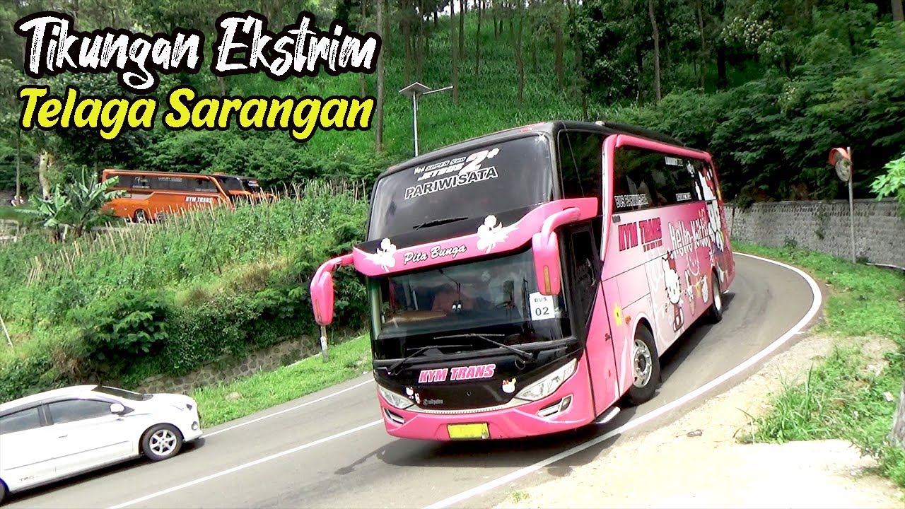 Banyak Kendaraan Keteteran Di Tikungan Ekstrim Telaga Sarangan Magetan