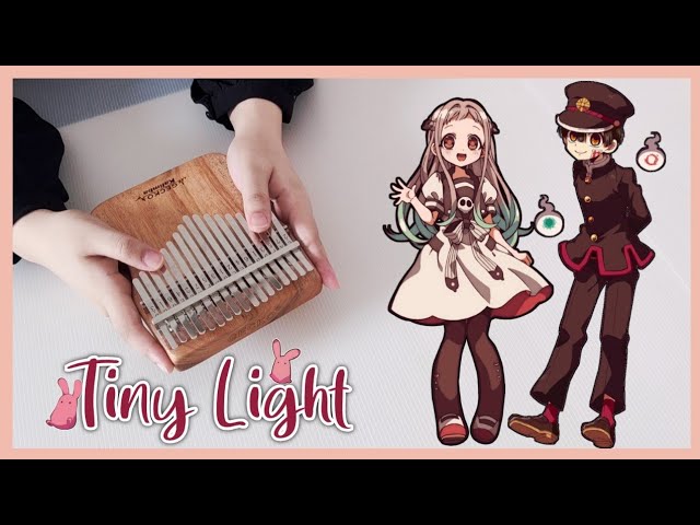🐰 jibaku shounen hanako-kun | 地縛少年花子くん ed | tiny light by akari kitou | kalimba cover with notes