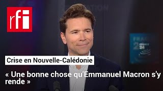 Crise en Nouvelle-Calédonie: «C’est une bonne chose qu'Emmanuel Macron s'y rende» • RFI