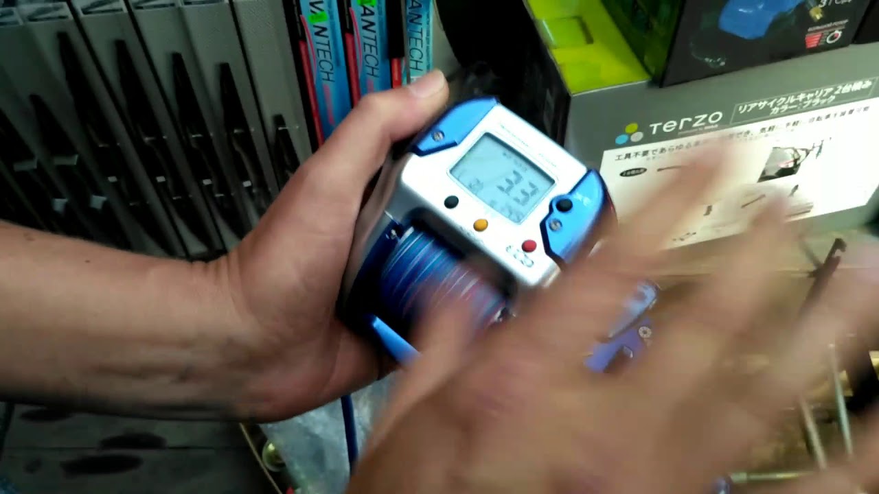 Электрокатушка Shimano 3000H - YouTube