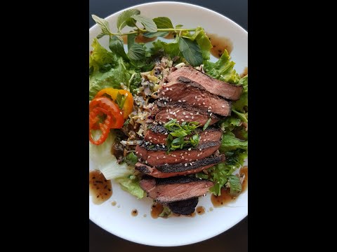 Blackened Striploin Steak with Chinese 5 Spice