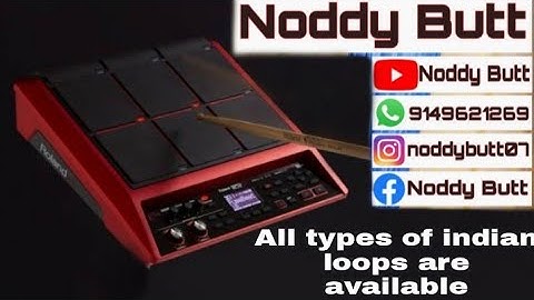 Roland spd sx || Keherwa 4/4 || Qawali Pattern || Noddy Butt || 📞9149621269