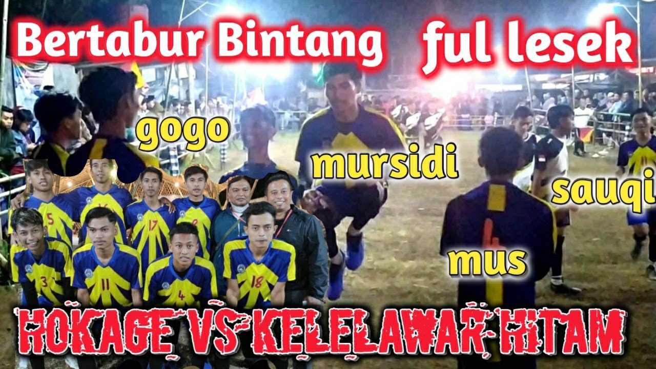 TURNAMEN GOBAK SODOR PASKIT CUP ‼️ HOKAGE VS KELELAWAR HITAM / BERTABUR BINTANG BIKIN LAGA SERU