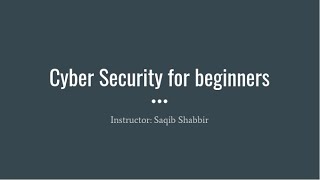 Cyber Security for beginners - part 3