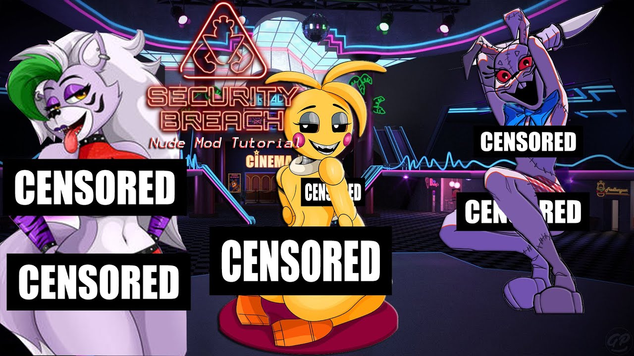 Fnaf security breach roxy naked