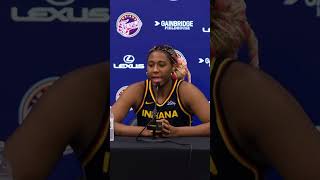 Aliyah Boston on the team’s offensive struggles