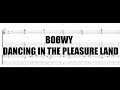 BOØWY - DANCING IN THE PLEASURE LAND ［Guitar & Bass Tab］