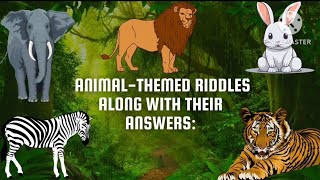 Animal Riddle Challenge for Kids! Can You Guess Them All?