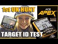 Garrett ACE APEX I Target ID TEST I First UK Hunt I Metal Detecting