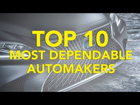 top-10-most-dependable-automakers:-2018-|-who-makes-the-least-problematic-cars?