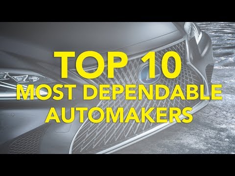 top-10-most-dependable-automakers:-2018-|-who-makes-the-least-problematic-cars?