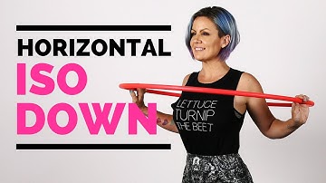 Beginners Hula Hoop Tutorial - Horizontal Isolation Down