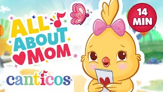 All about Mom, Todo para mamá \/ Canticos Nursery Rhymes and Songs #mothersday