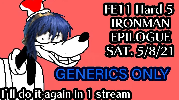 Generics-Only Ironman "Speedrun" of Fire Emblem 11: Shadow Dragon H5: Part 1 (Finale)