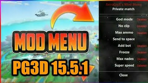 PG3D 15.5.1 MOD MENU/LAUNCHER (2018) (NO ROOT)