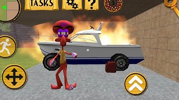 Neighbor Squid Secrets Sponge Escape of Bob 3D - Level 2 - Gameplay