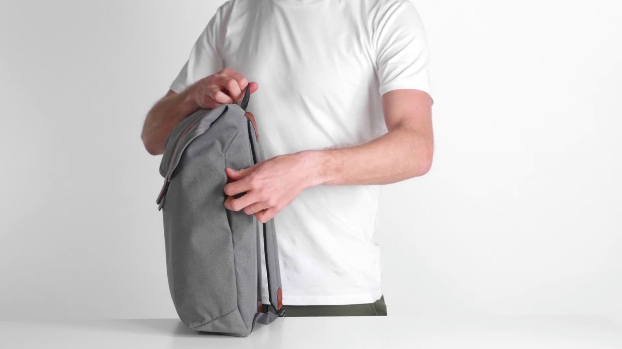 A Slim and Minimal Backpack for Your Urban Adventures