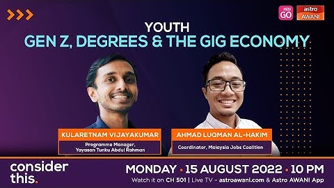 Consider This: Gen Z, degrees & the GIG economy