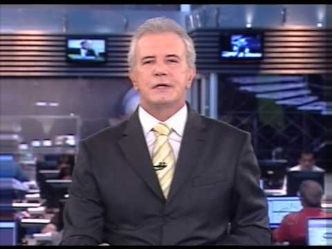 Escalada e abertura do Jornal da Record na estréia de Ana Paula Padrão (Record, 2009)