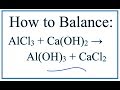 Balancing Chemical Equations Concepts