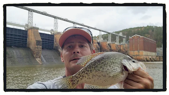 High Rock Dam Slab Crappie: Fishing Before the Storm