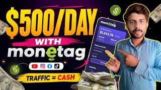 Earn Daily Income from Social Media 💰 Monetag Direct Link Strategy Beginner to Pro