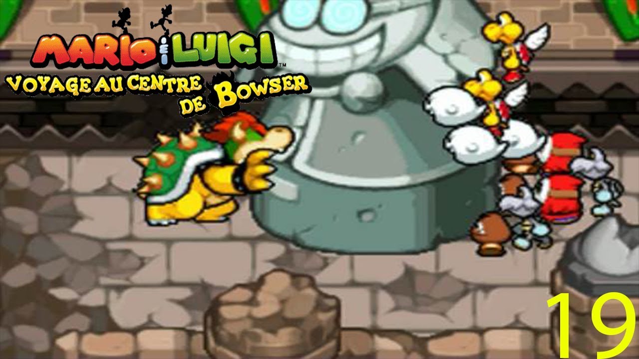 Mario & Luigi Voyage au centre de Bowser Episode 19 Retour au Chateaux