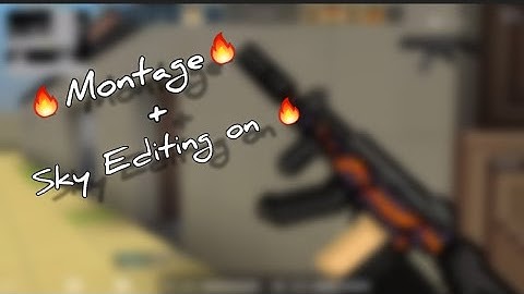 Montage ⚡| Sky Editing in Bpm ♥️|Blockpost Mobile ♡