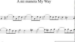 My Way Frank Sinatra Alto Saxophone cover (Buffet Crampon 400 BC8401 4 0) chords