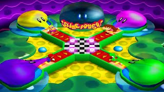 Mario Party 4 Minigames - Mario vs Yoshi vs Donkey Kong vs Wario