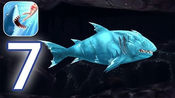 Hungry Shark Evolution - Gameplay Walkthrough Part 7 - Ice Shark (iOS, Android)