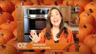 Mama Natural on Dr. Oz - Pumpkin Spice Latte Recipe